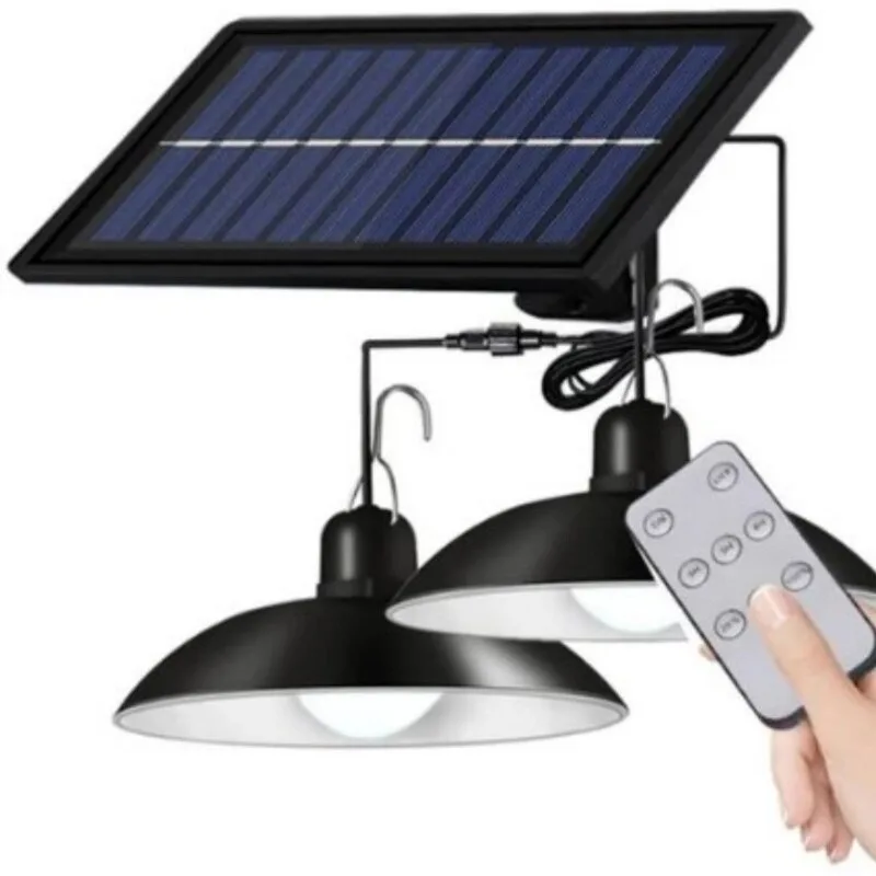 Double Head Waterproof Solar Lamps