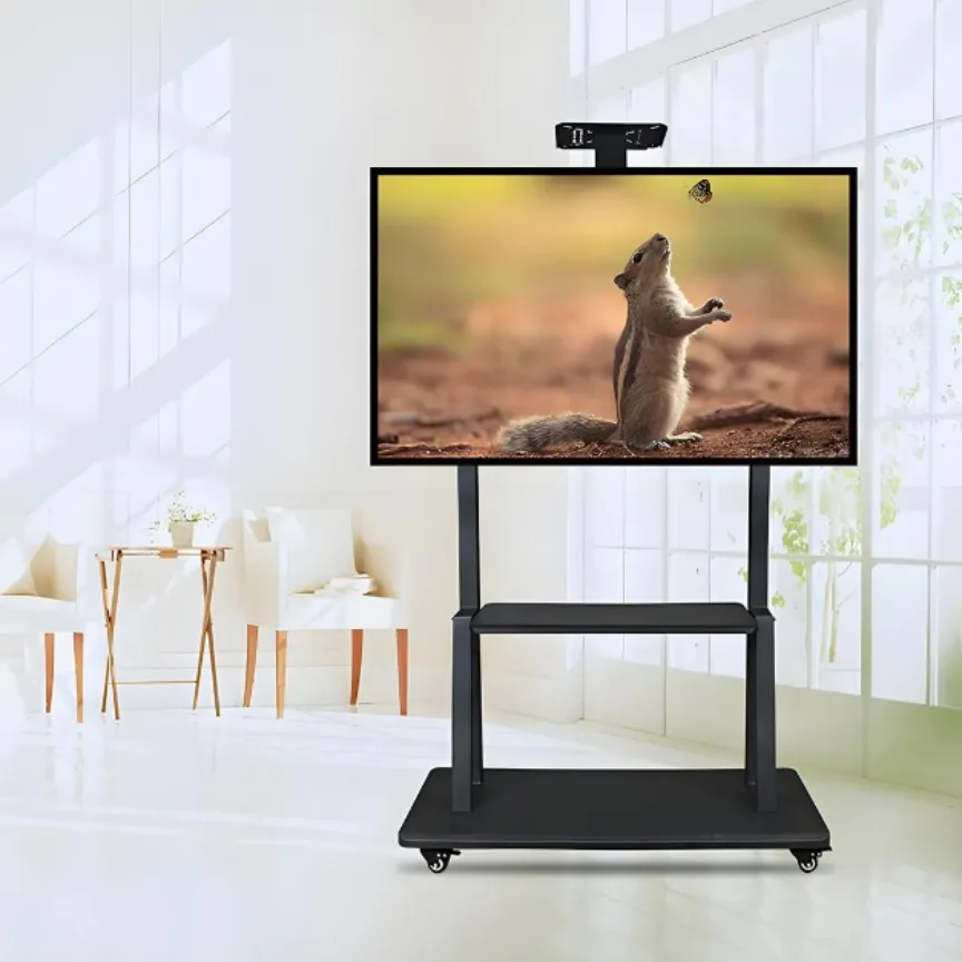 Heavy-Duty Mobile TV Stand Cart for 42" to 100" Screens